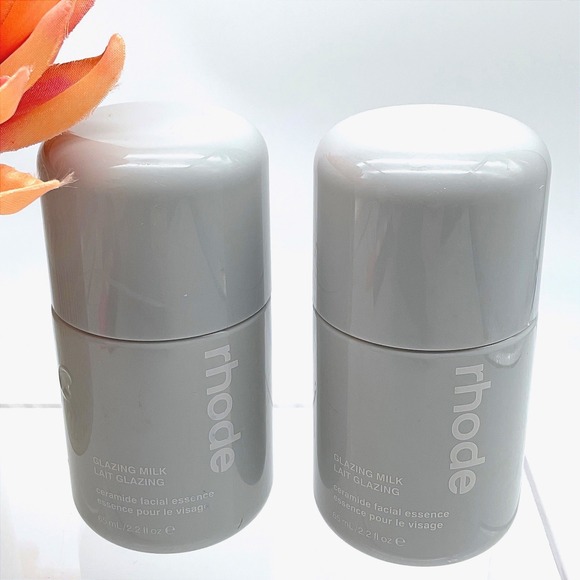 RHODE Other - Rhode Glazing Milk Ceramide Facial Essence Set of 2 65ml 2.2oz New No Box
